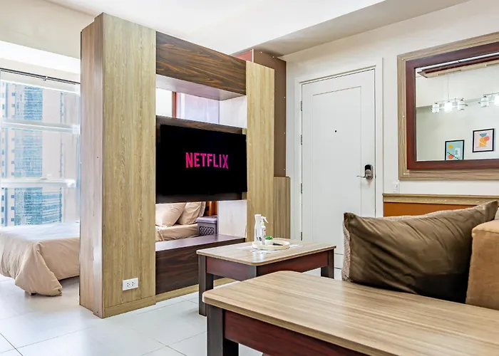 Spacious Unit In Greenfield Mandaluyong With Netflix, Workspace & Washing Machine
