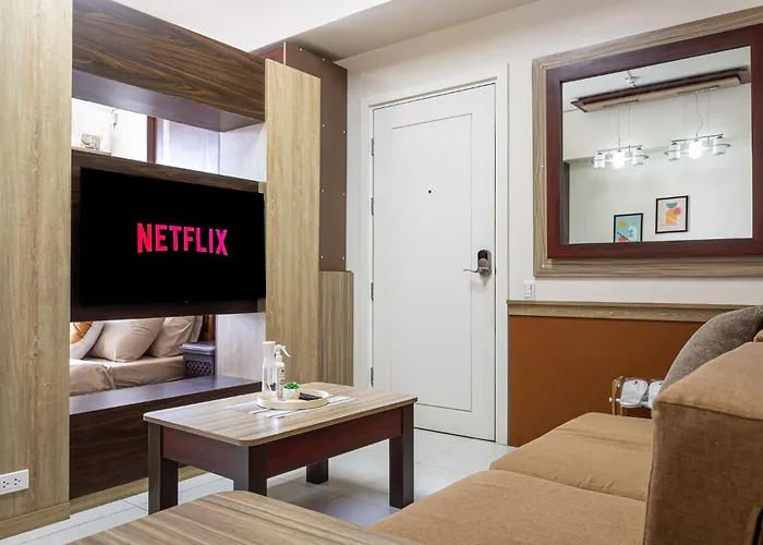 Spacious Unit In Greenfield Mandaluyong With Netflix, Workspace & Washing Machine Aparthotel *